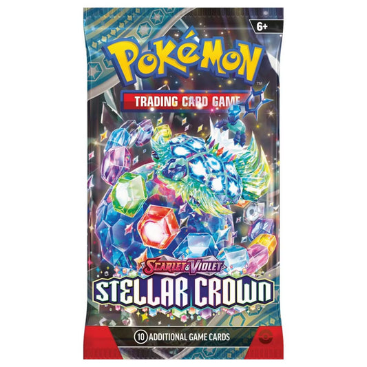 Pokémon Scarlet & Violet Stellar Crown Single Pack