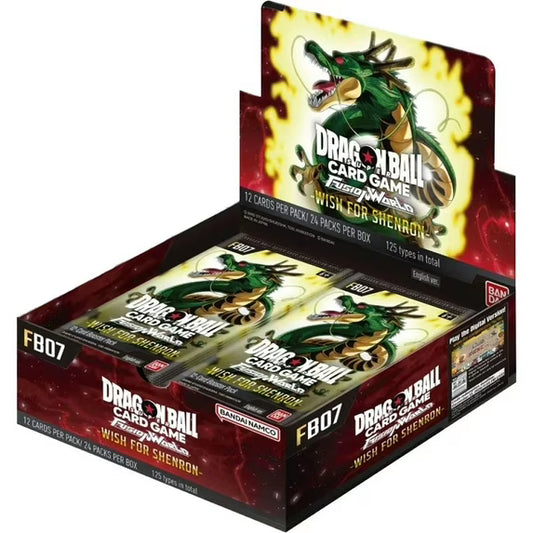 Dragon Ball Super: Fusion World 07 Wish For Shenron Booster Box (FB07) - 24 Packs